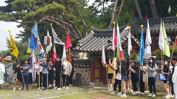 ▲ 송천(松川) 양응정(梁應鼎) 선생 탄신 500주년 기념하는 ‘조선의병축제’가 지난 25일 조선 의병의 첫 역사가 시작된 광주시 광산구 박호동 박산마을 일원에서 성대히 개최됐다.