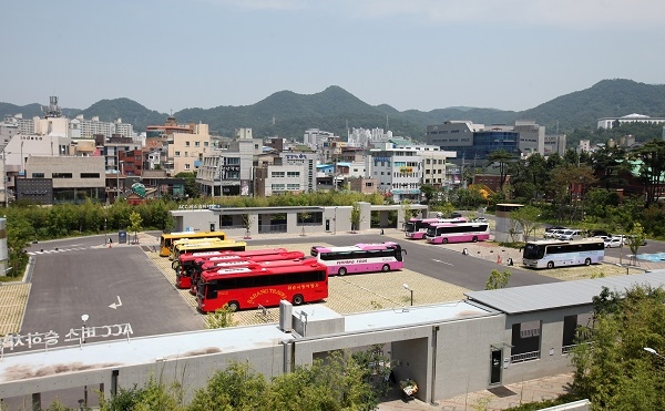 ▲부설주차장 전경(사진제공=동구청)