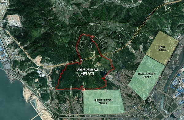 ▲구봉산 관광단지 예정부지(사진제공=광양시)
