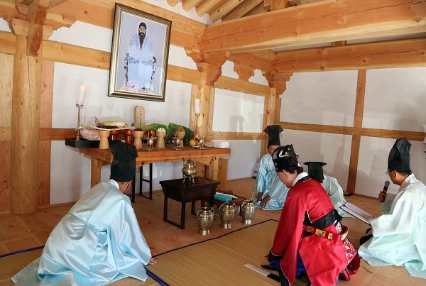 ▲영암군은 단기 4352년 개천절을 맞아 오는 10월 3일 수성사에서 단군제 봉행 행사를 개최한다.(사진제공=영암군)