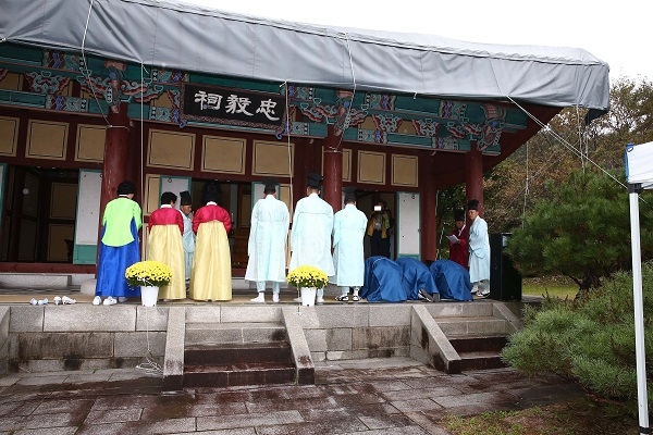 ▲화순군은 오는 11일 동면 충의사에서 충의공 최경회 선생 순절 426주년 추모제와 기념식이 열린다.(사진제공=화순군)