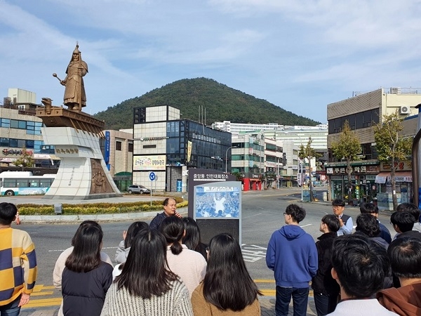 ▲광주광역시교육청이 7일부터 여수와 통영 일대에서 평화통일현장체험캠프를 시작했다.(사진제공=광주광역시교육청)