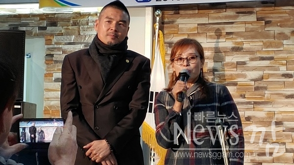 ▲한국여성장애인연합 순천지부는 3일 2019년순천여성장애인연대활동보고회 및 송년회를 개최했다.(사진=이기장 기자)