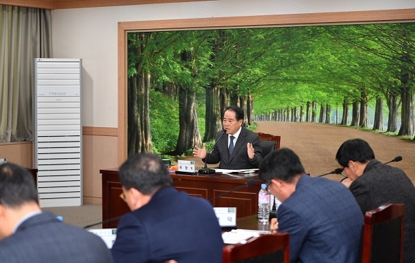 ▲담양군은 10일 2021년 국도비건의사업 발굴보고회를 개최했다고.(사진제공=담양군)