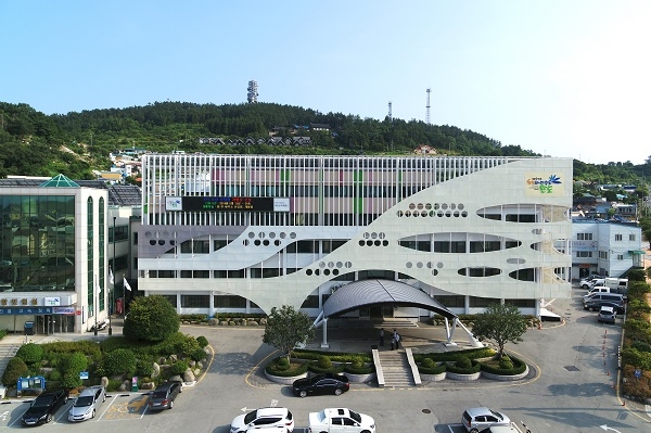 ▲완도군청 전경