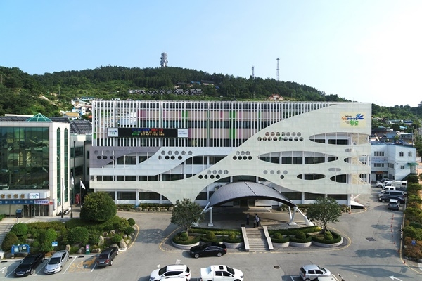 ▲완도군청 전경