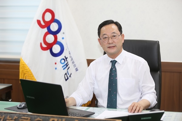 ▲명현관 해남군수(사진제공=해남군)