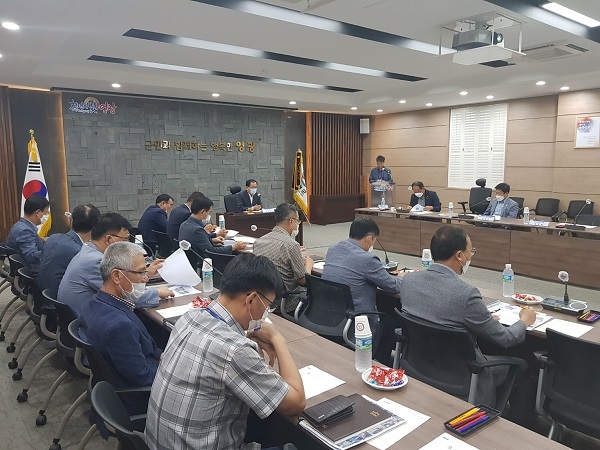 ▲영광군은 지난 11일 영광군 관광자원 개발사업 컨설팅 및 구상용역 착수보고회를 개최했다.(사진제공=영광군)