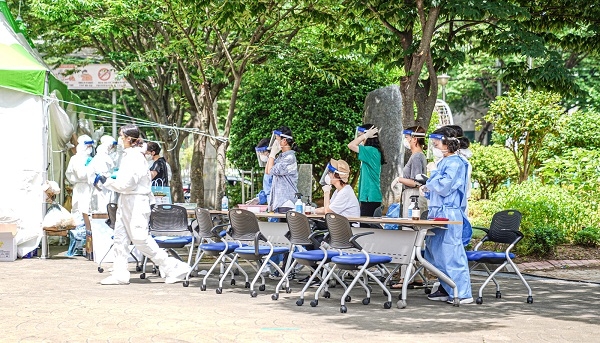 ▲목포시가 코로나19 지역 확산 방지를 위해 총력을 다하고 있다.(사진제공=목포시)