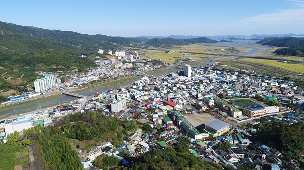 ▲벌교읍 전경(사진제공=보성군)