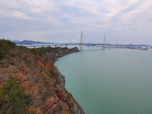 ▲고하도 해안테크(사진제공=목포시)