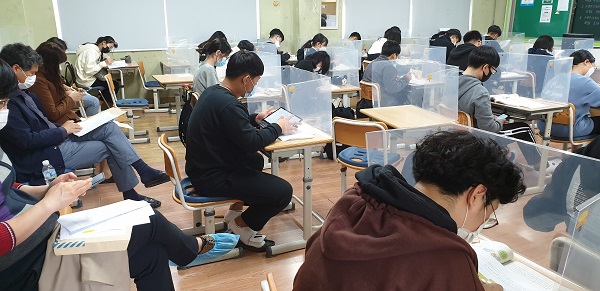 ▲화순교육지원청은 28일 배움나눔중점학교 수업나눔으로 성찰·소통의 자리를 가졌다.(사진제공=화순교육지원청)