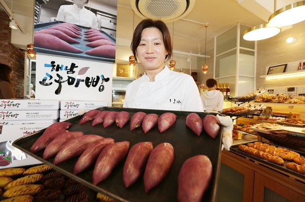 ▲해남 피낭시에 고구마빵(사진제공=해남군)