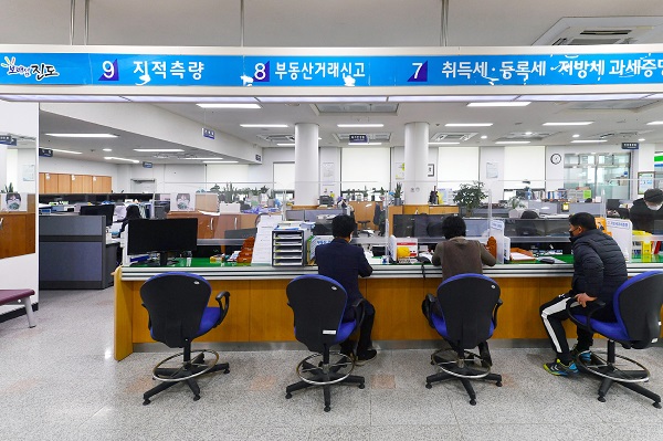▲민원봉사과 전경(사진제공=진도군)