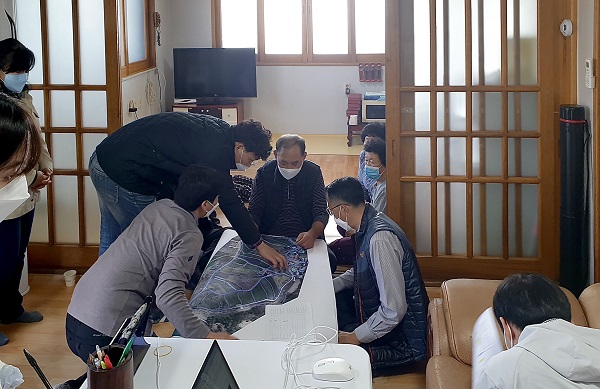 ▲영암군은 금정월평지구 지적재조사사업을 완료했다.(사진제공=영암군)