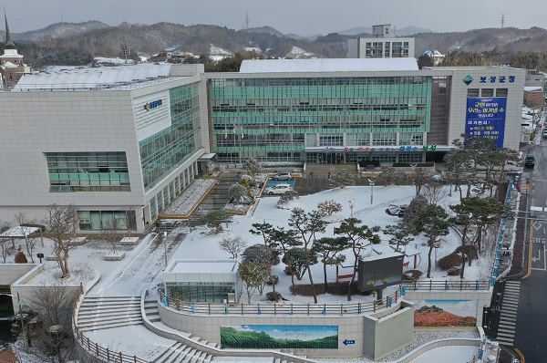 ▲보성군청 전경(사진제공=보성군)