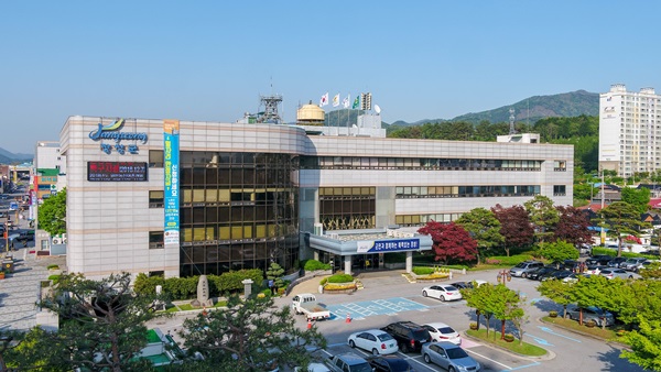 ▲장성군청 전경(사진제공=장성군)