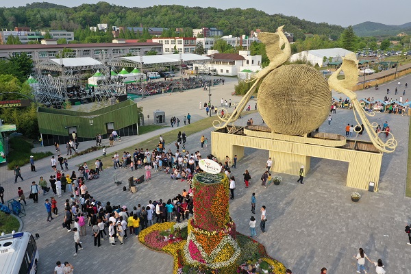 ▲2019년 대나무축제 전경(사진제공=담양군)