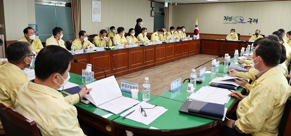 ▲구례군은 16일 ‘2020 구례지역 섬진강 수해 백서’ 발간을 위한 착수보고회를 개최했다.(사진제공=구례군)