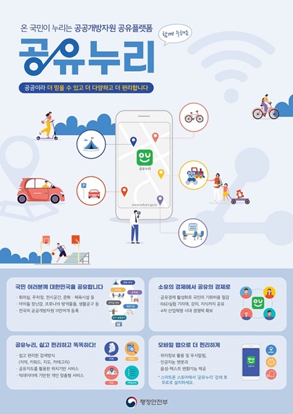 ▲공유누리 홍보 포스터(사진제공=함평군)