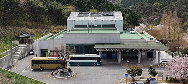 ▲여수영락공원 승화원 전경(사진제공=여수시)