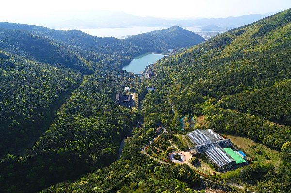 ▲완도수목원 전경(사진제공=완도군)