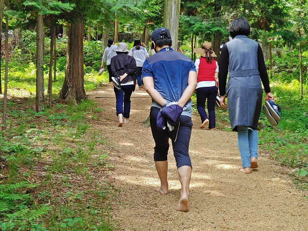 ▲장흥군은 정남진 편백숲 우드랜드가 2021년도 산림 체험 프로그램 운영에 나섰다.(사진제공=장흥군)