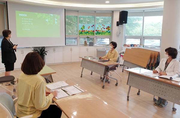 ▲담양군은 지난 24일 치매발생 위험요인 연구용역의 중간보고회를 개최했다(사진제공=담양군)