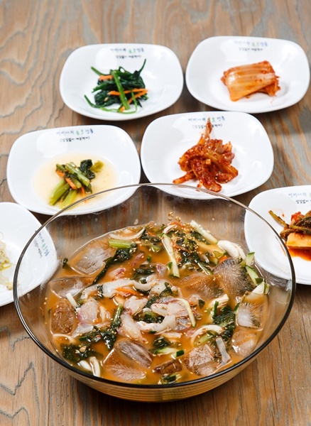 ▲된장물회(사진제공=장흥군)
