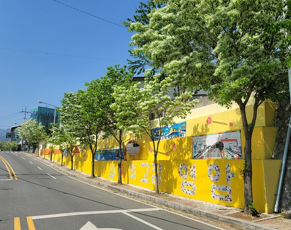 ▲가로경관 조성(사진제공=영암군)
