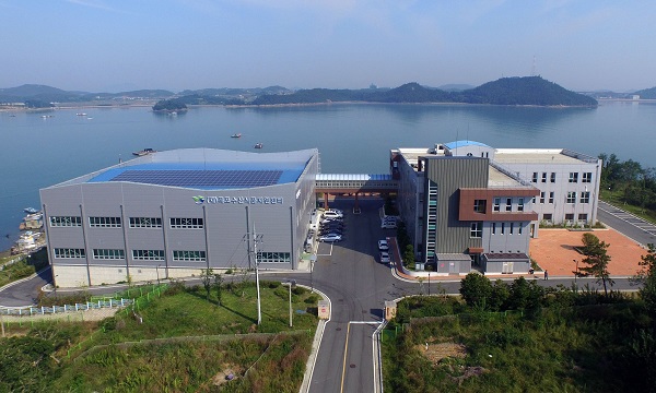 ▲목포수산식품지원센터 전경(사진제공=목포시)