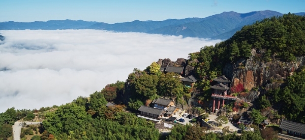 구례 오산 사성암 전경
