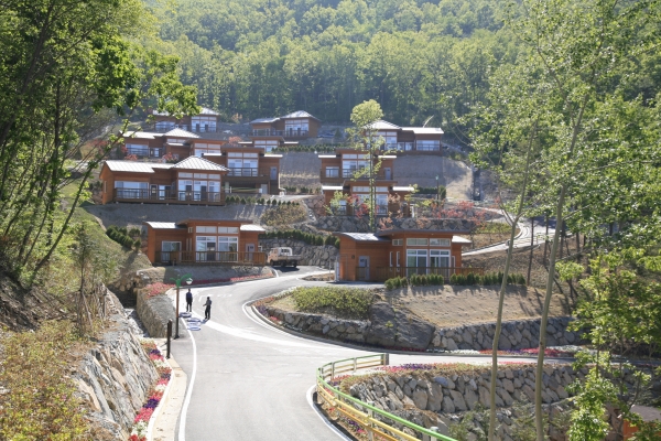 보성 제암산자연휴양림 전경