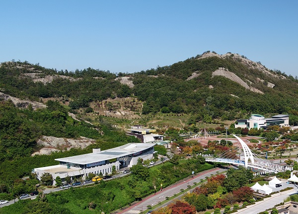 ▲입암산 전경(사진제공=목포시)