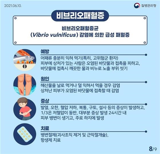 ▲목포시가 여름철을 맞아 비브리오패혈증 감염 예방에 각별한 주의를 당부했다.(사진제공=목포시)