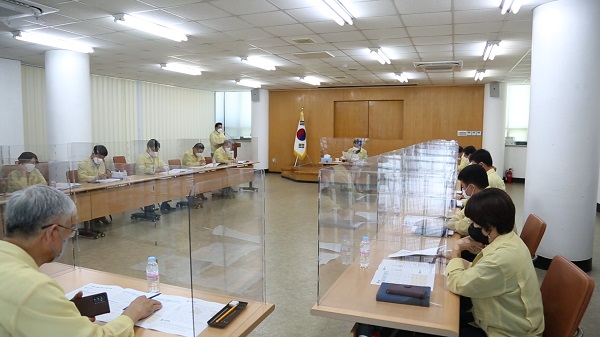 ▲진도군이 코로나19의 감염 확산 방지를 위해 모든 행정력을 집중시키고 있다.(사진제공=진도군)