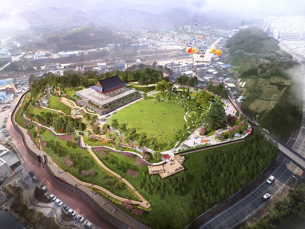 ▲보성 신흥동산 종합개발사업 조감도(사진제공=보성군)