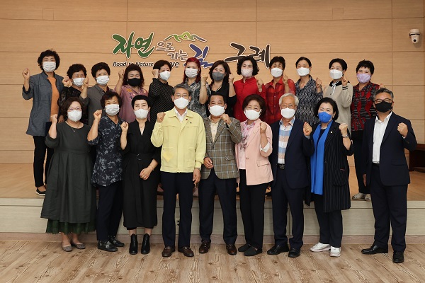 ▲구례군은 지난 28일 여성친화도시 군민참여단 발대식을 개최했다.(사진제공=구례군)