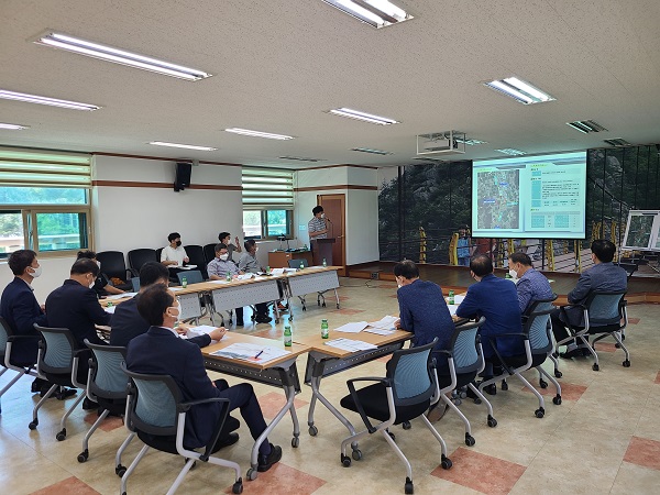 ▲강진군은 국지도 55호선 강진 도암 교차로 개선사업 관련 주민설명회를 개최했다.(사진제공=강진군)