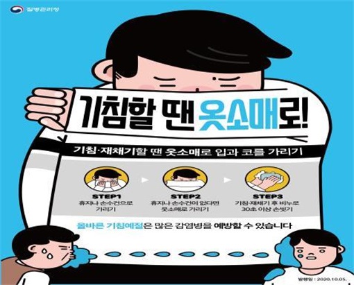 ▲파라인플루엔자감염증 포스터(사진제공=무안군)