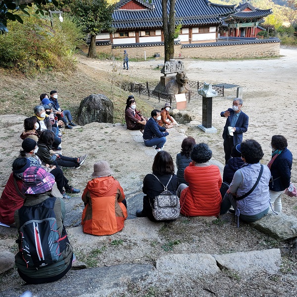 ▲구례군은 지리산역사문화관에서 전국 교원 직무연수 프로그램 교육 과정으로 인기리에 마쳤다.(사진제공=구례군)