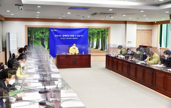 ▲담양군은 지난 29일 2023년 국도비사업 발굴 보고회를 개최했다.(사진제공=담양군)