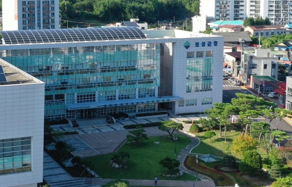▲보성군청 전경(사진제공=보성군)