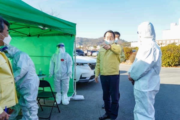 ▲목포시가 코로나19 확진자 치료 공간의 여력 확보에 총력을 다하고 있다.(사진제공=목포시)