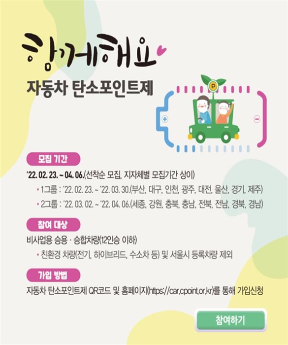 ▲2022 자동차탄소포인트 홍보물(사진제공=영암군)