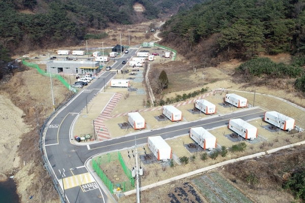 ▲광산구 국민여가 친환경 오토캠핑장 전경(사진제공=광산구)
