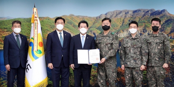 ▲전라남도가 통합방위태세 전국 최우수기관으로 선정되는 영예를 안았다.(사진제공=전라남도)