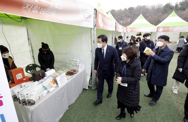 ▲북구는 31일부터 이틀 동안 북구행복어울림센터 일원에서 제2회 자활생산품 판매장터 ‘소소마켓’ 행사를 진행한다.(사진제공=북구)