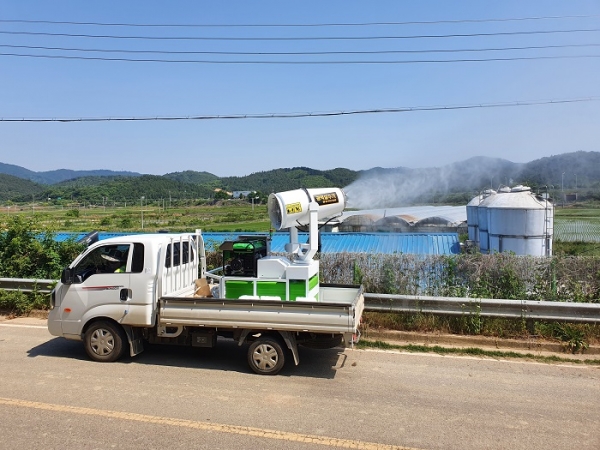 보성군은 ‘보성읍 악취탈취제 시범사업’을 실시한다.(사진제공=보성군)