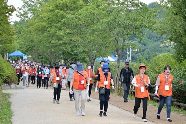 서구가 16일 2022년 한마음 치매극복 걷기행사가 성황리에 마무리됐다.(사진제공=서구)